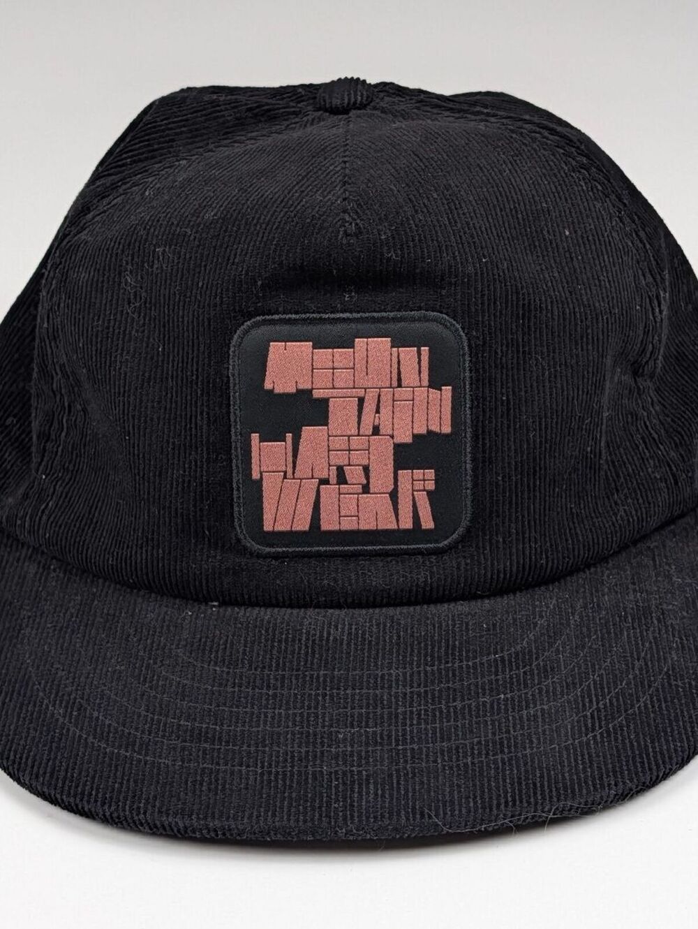 Mountain Hardwear Corduroy Hat Black Gorpcore Eclectic Grandpa Mountain Core